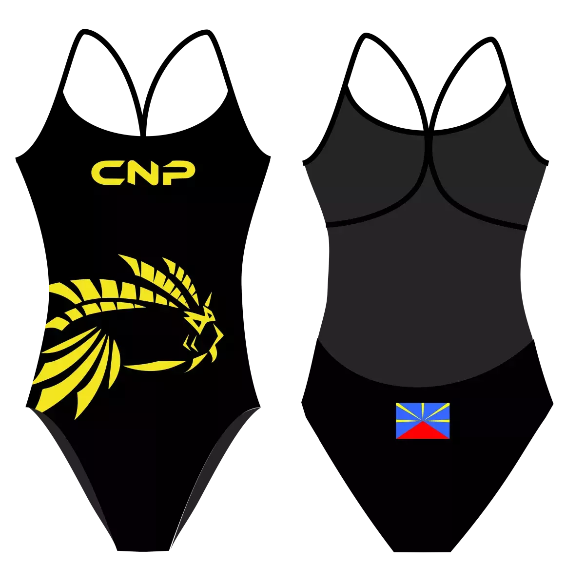 Maillot de bain femme noir